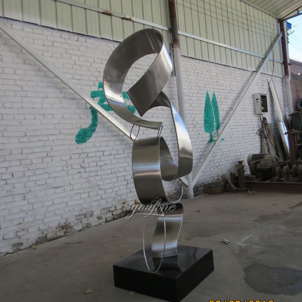 Stainless steel sculpture - modernmetalsculptures.com