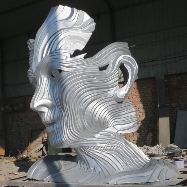 huge home decor high polished steel sculptures for backyard