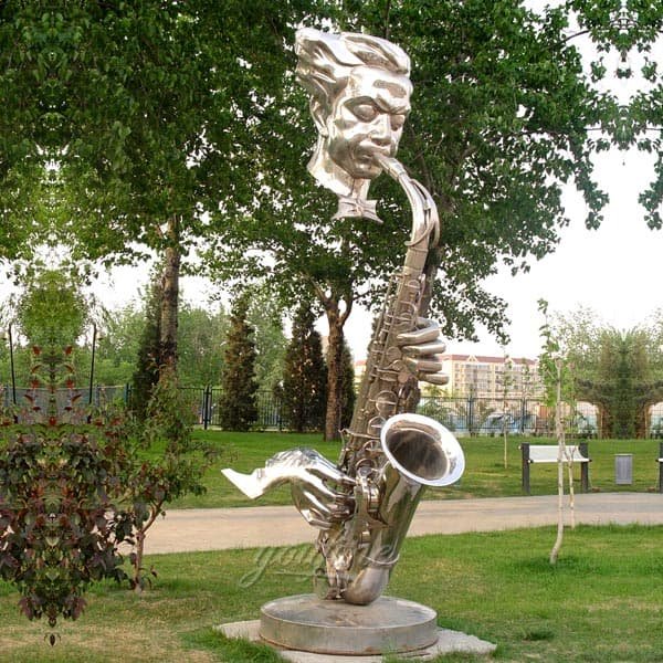 large modern stainless steel sculpture for sale cost