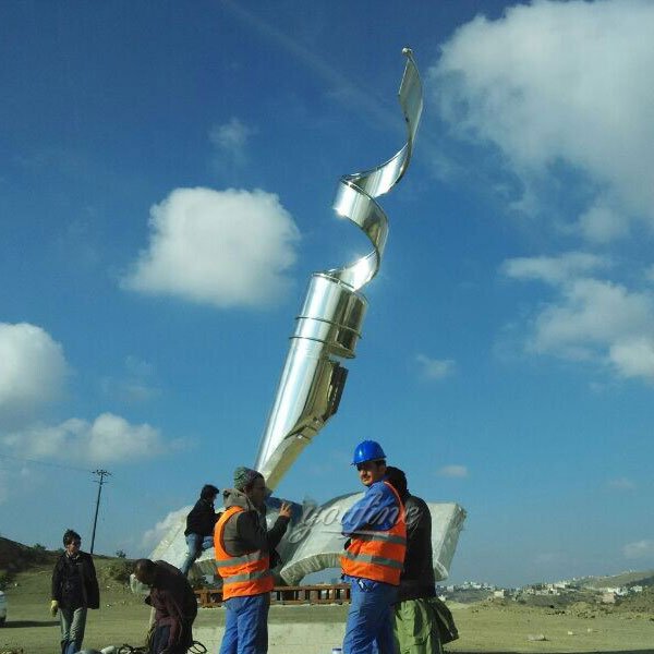 Large Metal Rocket Stainless Steel Sculpture Factory and ...