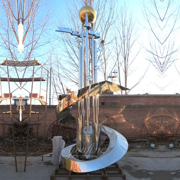 Garden Stainless Steel Sculpture, Garden Stainless Steel ...