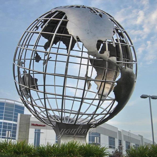 Stainless Steel Outdoor Sculpture-Large Outdoor Garden ...