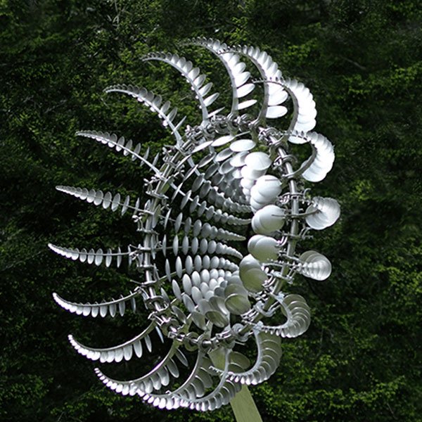 Hypnotic copper wind spinners outdoor metal sculpture buy