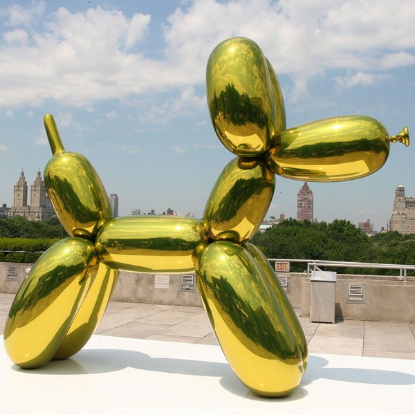 Large metal balloon dog art stainless steel sculpture TSS-2