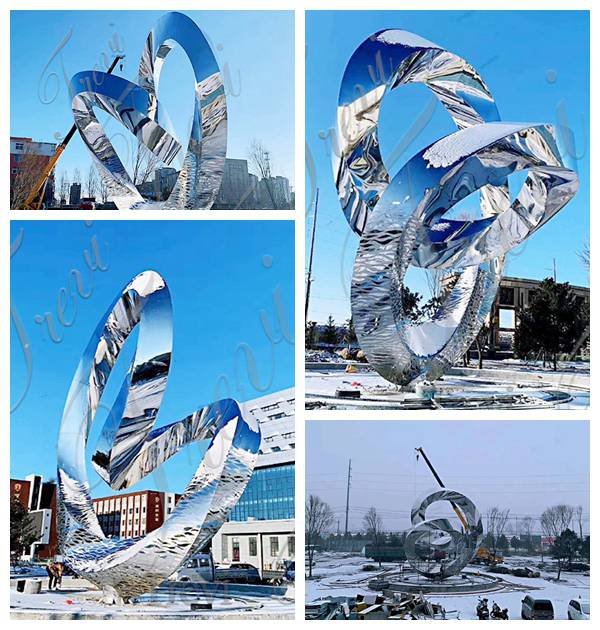 Large Outdoor Metal Sculptures for Sale for Shopping Mall