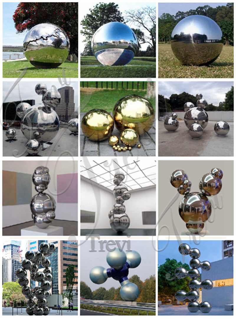 Mirror Stainless Steel Sculpture Factory Supply