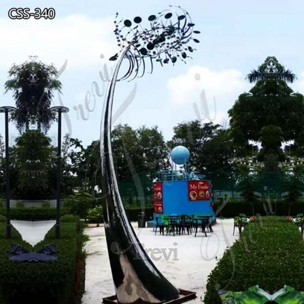 Metal Large kinetic Wind Sculpture Garden Decor for Sale CSS-340