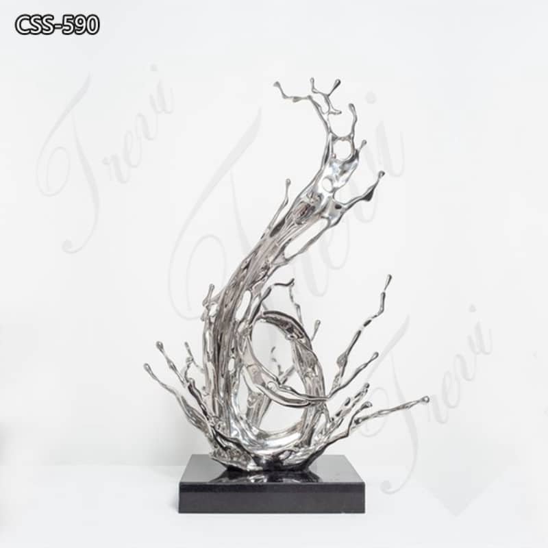 Outdoor Art Stainless Steel Garden Sculptures for Sale CSS-590 (1)