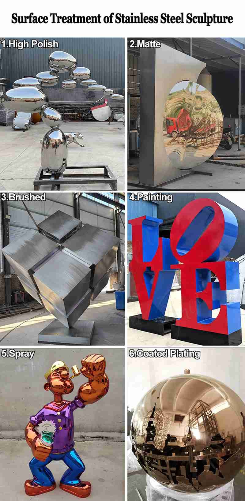 modern stainless steel sculpture - Trevi Sculpture