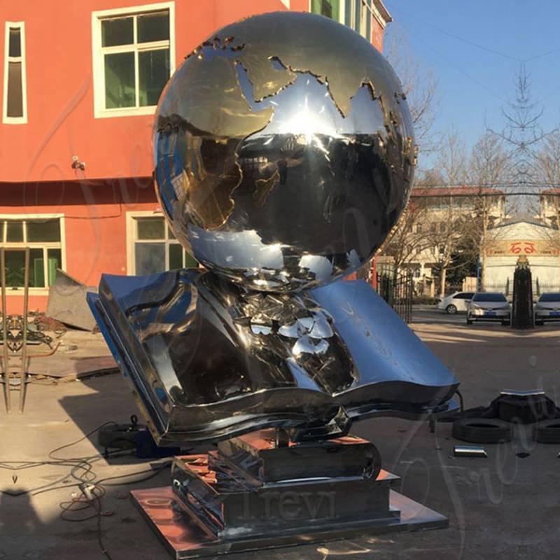 globe sculpture -Trevi Sculpture