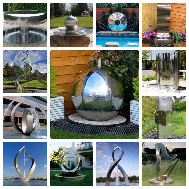 metal water fountains for garden -Trevi Sculpture