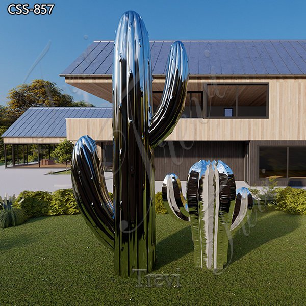 Large Metal Saguaro Cactus Sculpture Original Design CSS-857